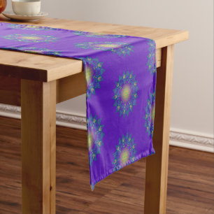 Blume des Lebens - Indisches Mandala 3 Kurzer Tischläufer