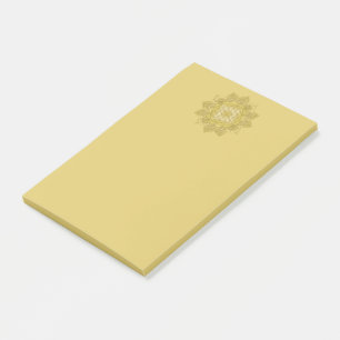 Blume des Lebens - Indisches Mandala 4 Post-it Klebezettel