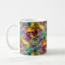 Blume des Lebens Kaffeetasse