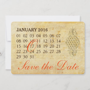 Blume des Lebens - Kalender - Save the Date