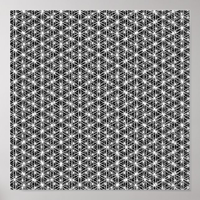 Blume des Lebens - komplex: 4 Poster (Vorne)