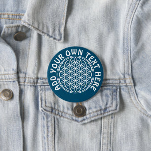 BLUME DES LEBENS - Kontur des Geometriezeichens "S Button