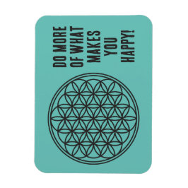 BLUME DES LEBENS - Kontur des Geometriezeichens "S Magnet