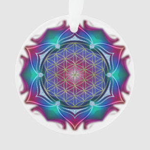 Blume des Lebens / Lebensgefühl - Mandala IV Ornament