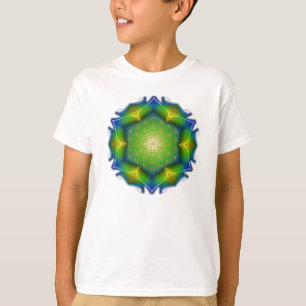 BLUME DES LEBENS / Lebensgefühl - Mandala V T-Shirt
