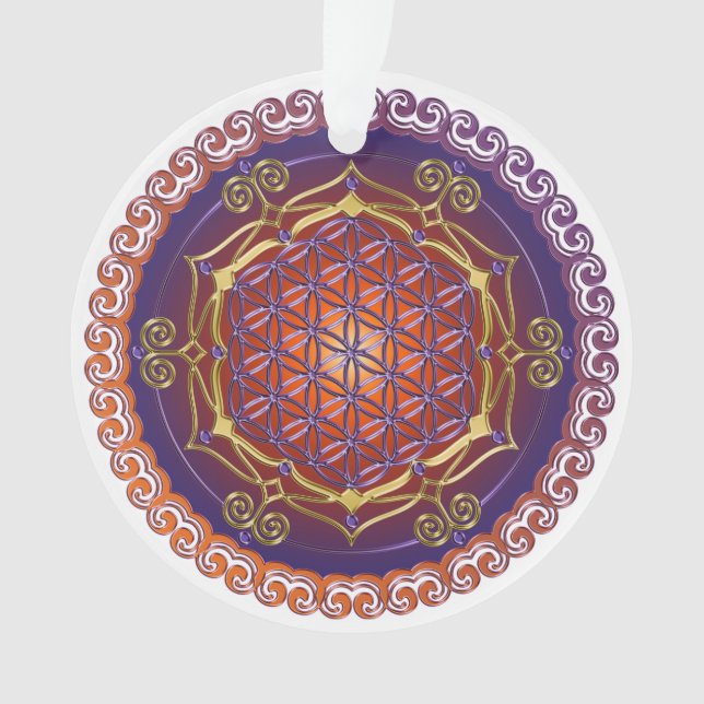 Blume des Lebens / Lebensgefühl - Ornament I (Vorderseite)