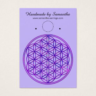 Blume des Lebens / Lebensgefühl - pinkblau