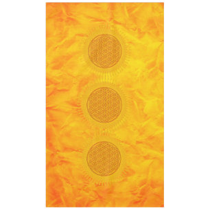 Blume des Lebens / Lebensgefühl - Sonnenschein Tischdecke