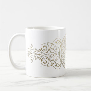 Blume des Lebens / Lebensgefühl - Vintag IX Tasse