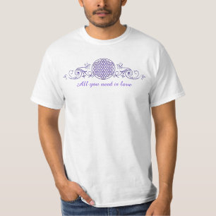 Blume des Lebens / Lebensgefühl - Vintag V T-Shirt