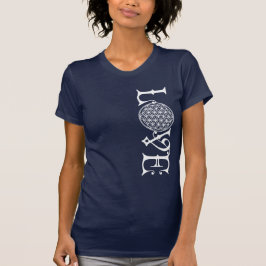 Blume des Lebens - LIEBE, Tätowierung T-Shirt