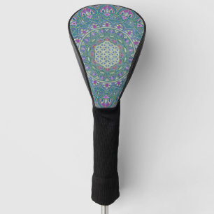Blume des Lebens - Mandala Indien Stil 1 Golf Headcover