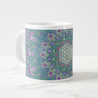 Blume des Lebens - Mandala Indien Stil 1