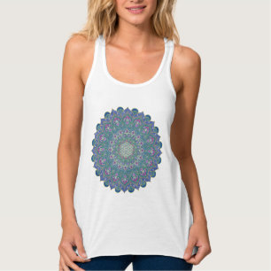 Blume des Lebens - Mandala Indien Stil 1 Tank Top