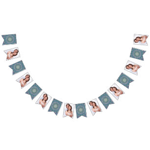 Blume des Lebens - Mandala Indien Stil 1 Wimpelkette