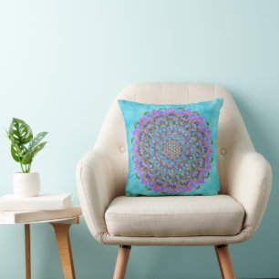 Blume des Lebens - Mandala Indien Stil 2 Kissen