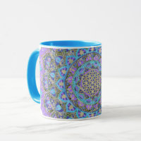 Blume des Lebens - Mandala Indien Stil 2