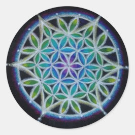 Blume des Lebens Mandala Sticker