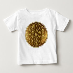 BLUME DES LEBENS - Medaillon der Heiligen Geometri Baby T-shirt
