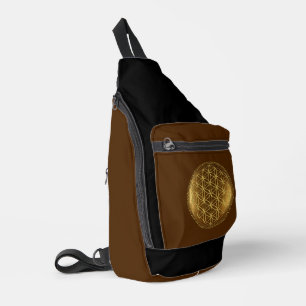 BLUME DES LEBENS - Medaillon der Heiligen Geometri Crossbody Bag