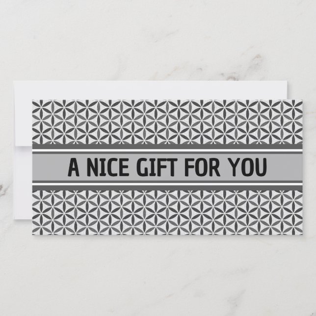 BLUME DES LEBENS - Muster der Briefmarke 5 (Vorderseite)