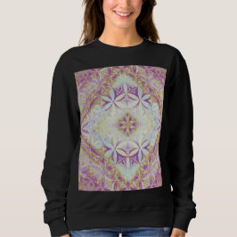 Blume des Lebens Muster Sweatshirt
