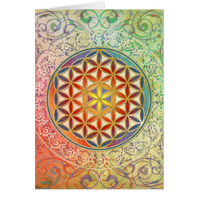 Blume des Lebens - Ornament I (Vorne)