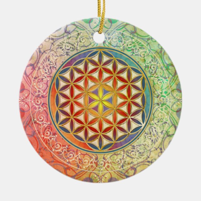 Blume des Lebens - Ornament I (Vorne)