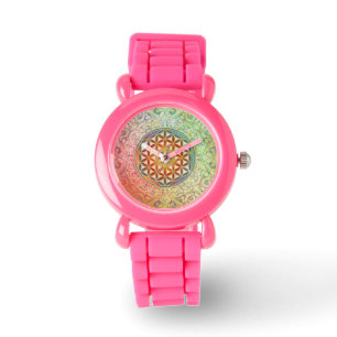 Blume des Lebens - Ornament I Armbanduhr