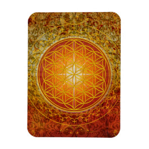 Blume des Lebens - Ornament III Magnet