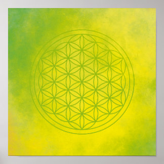Blume des Lebens Poster