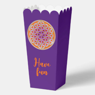 BLUME DES LEBENS - Sakrale Geometrie Symbol 7 Geschenkschachtel