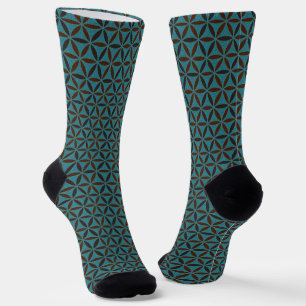 BLUME DES LEBENS - Stempel-Muster 2 Socken