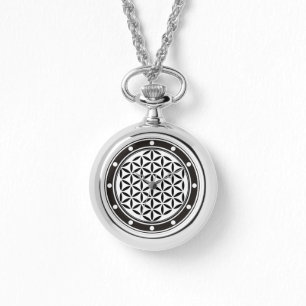 BLUME DES LEBENS - Symbol der heiligen Geometrie, Armbanduhr