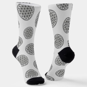 BLUME DES LEBENS - Symbol der Heiligen Geometrie U Socken