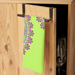 Blume des Lebens - Vintage Blossom - Ornamente 2 Geschirrtuch