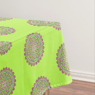 Blume des Lebens - Vintage Blossom - Ornamente 2 Tischdecke
