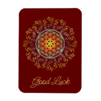 Blume des Lebens - Vintage Ornamente Mandala 1