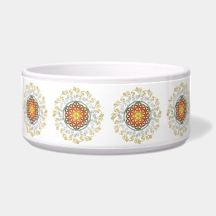Blume des Lebens - Vintage Ornamente Mandala 1 Napf