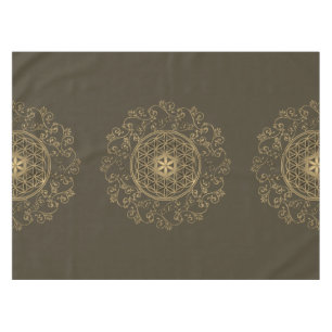 Blume des Lebens - Vintage Ornamente Mandala 2 Tischdecke