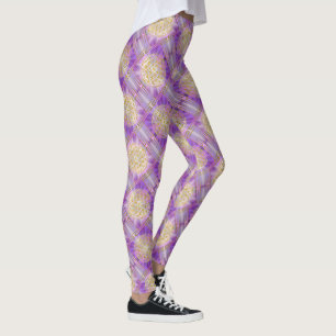 BLUME DES LEBENS - Yantra nahtloses Muster Leggings