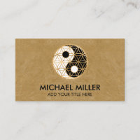 Blume des Lebens - Yin Yang-Symbol