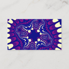 Blume des lila Morgens Visitenkarte