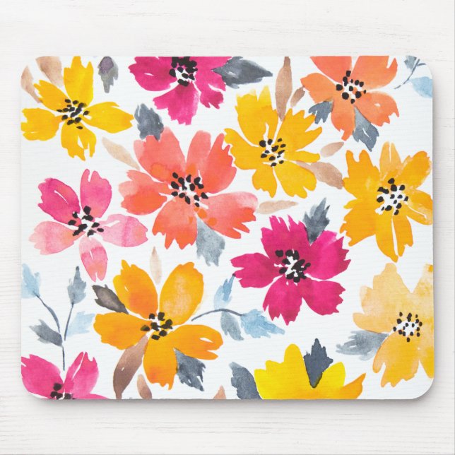 Blume des Loose Floral Mousepad (Vorne)