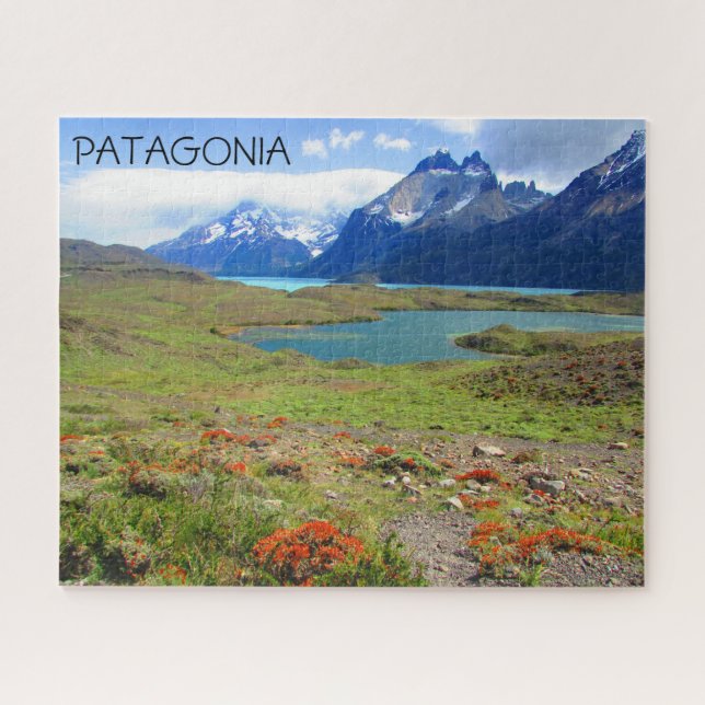 Blume des Patagonischen Sees Puzzle (Horizontal)