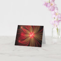 Blume des roten Fraktals