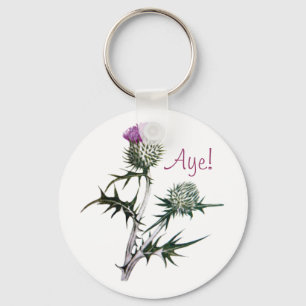 Blume des schottischen schlüsselanhänger