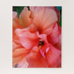 Blume des tropischen Korkels Hibiskus Puzzle