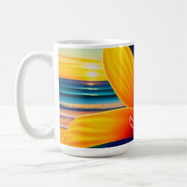 Blume des tropischen Paradieses Kaffeetasse
