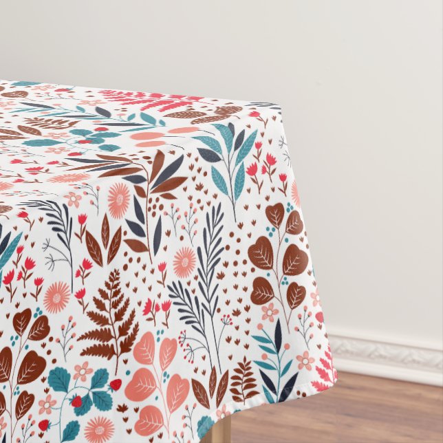 Blume des Vintagen Frühlings Tischdecke (Beispiel)